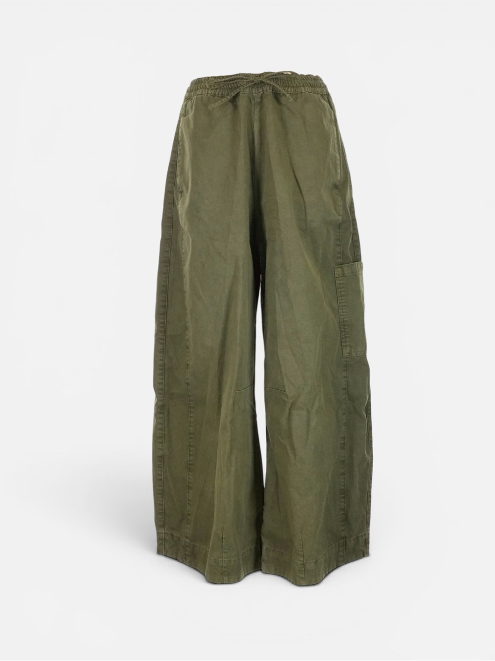 Damson Madder Felix Twill Trousers in Olive US 8 / UK 12 - Picture 13 of 16